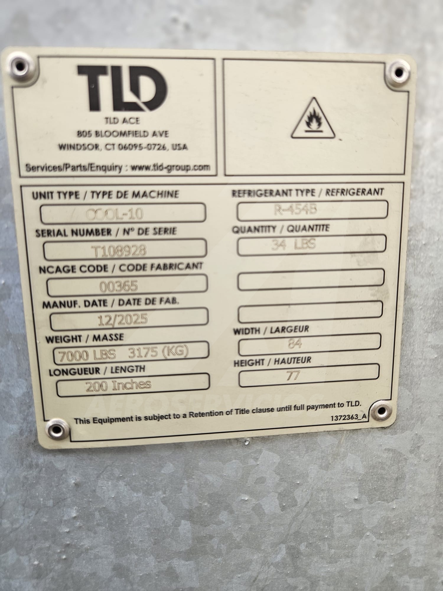 Air Conditioning TLD COOL-10 T4