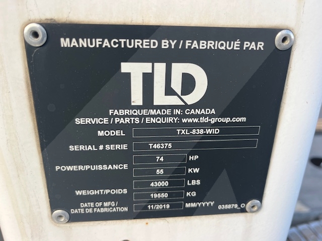 Cargo Loader TLD TXL-838 Wide