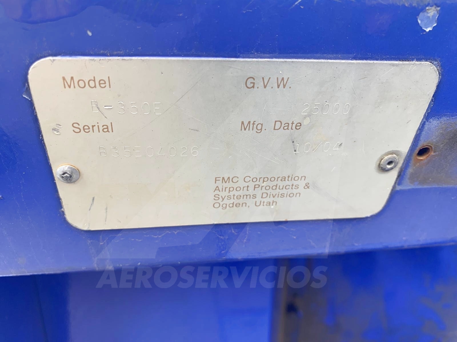 Push Back Tractor FMC B350E