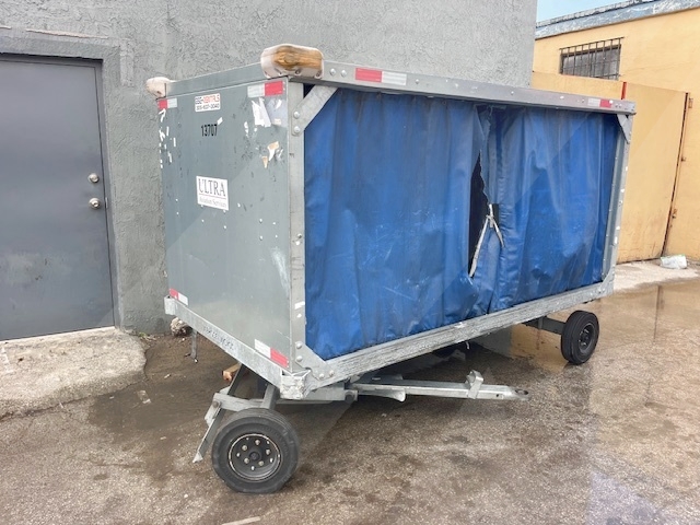 Baggage Carts Closed Iscar BCL-8 Galvanized 2023