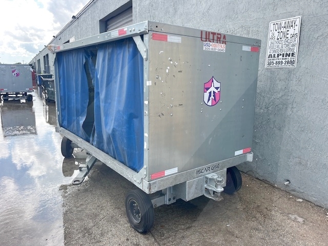 Baggage Carts Closed Iscar BCL-8 Galvanized 2023