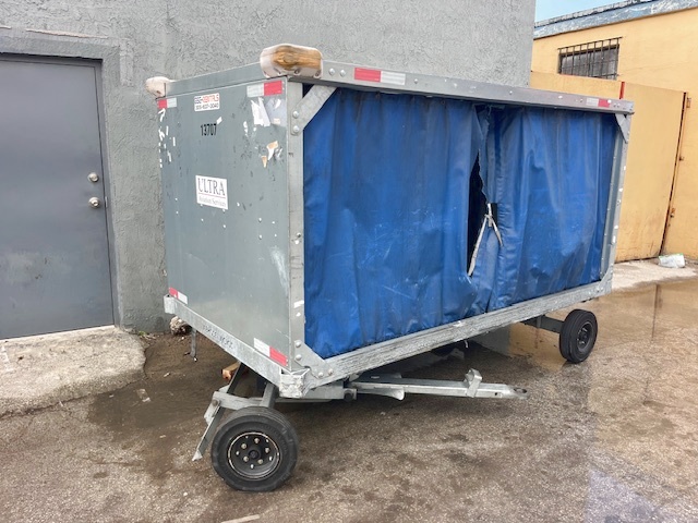 Baggage Carts Closed Iscar BCL-8 Galvanized 2023