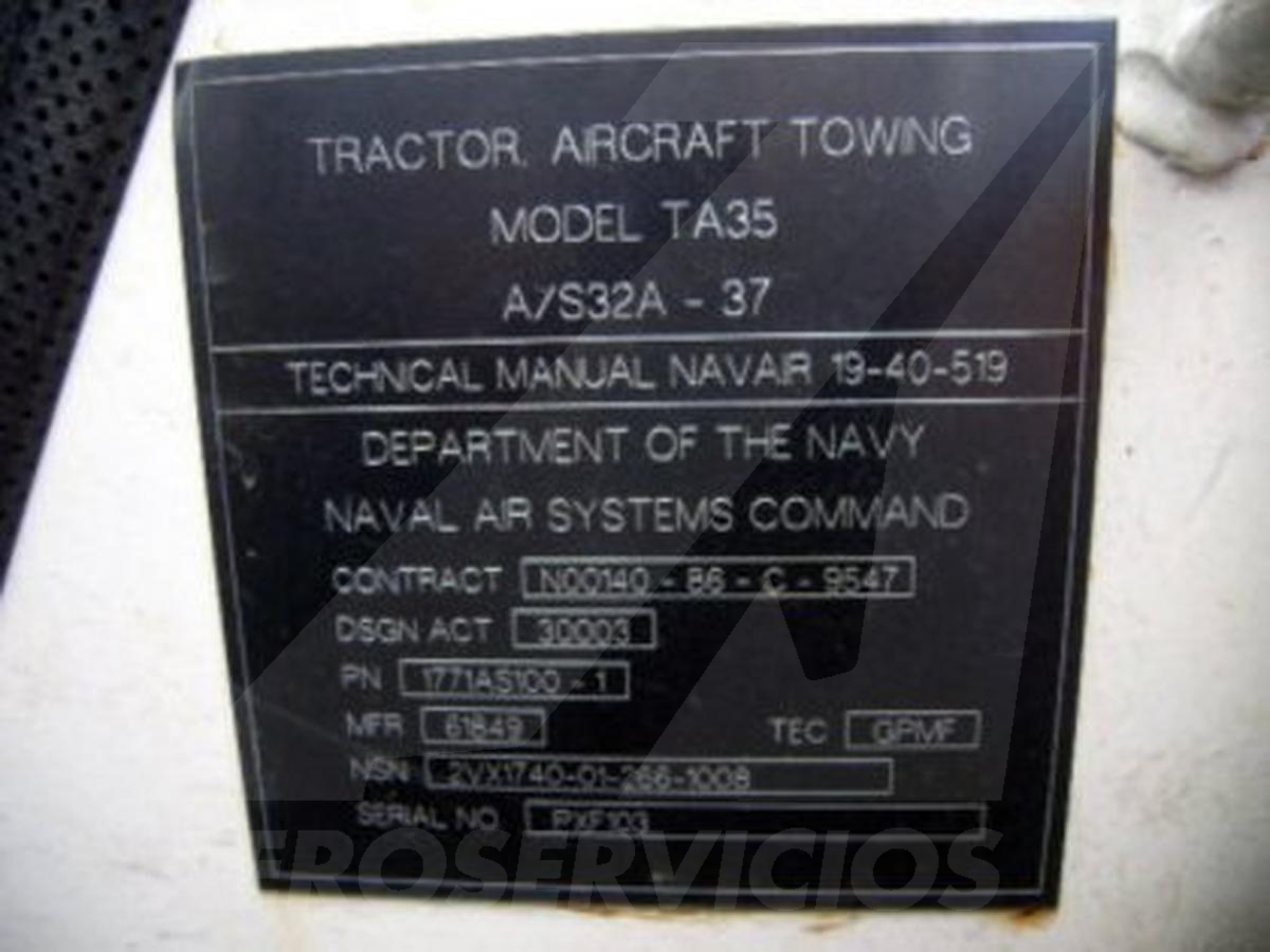 PushBack Tractor Ingersoll-Rand TA-35