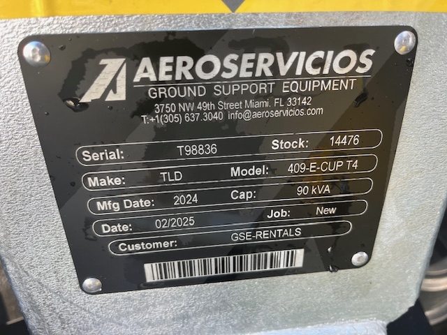 Ground Power Unit TLD GPU 409-E-CUP