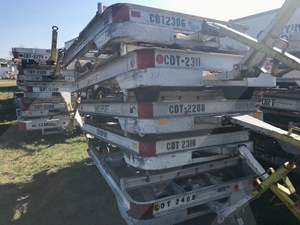 Dollies Clyde 15F2995 Side Load Roller Deck- LD1, LD2 and LD3