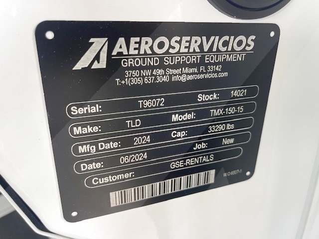 Push Back Tractor TLD TMX-150-15 Tier 4F