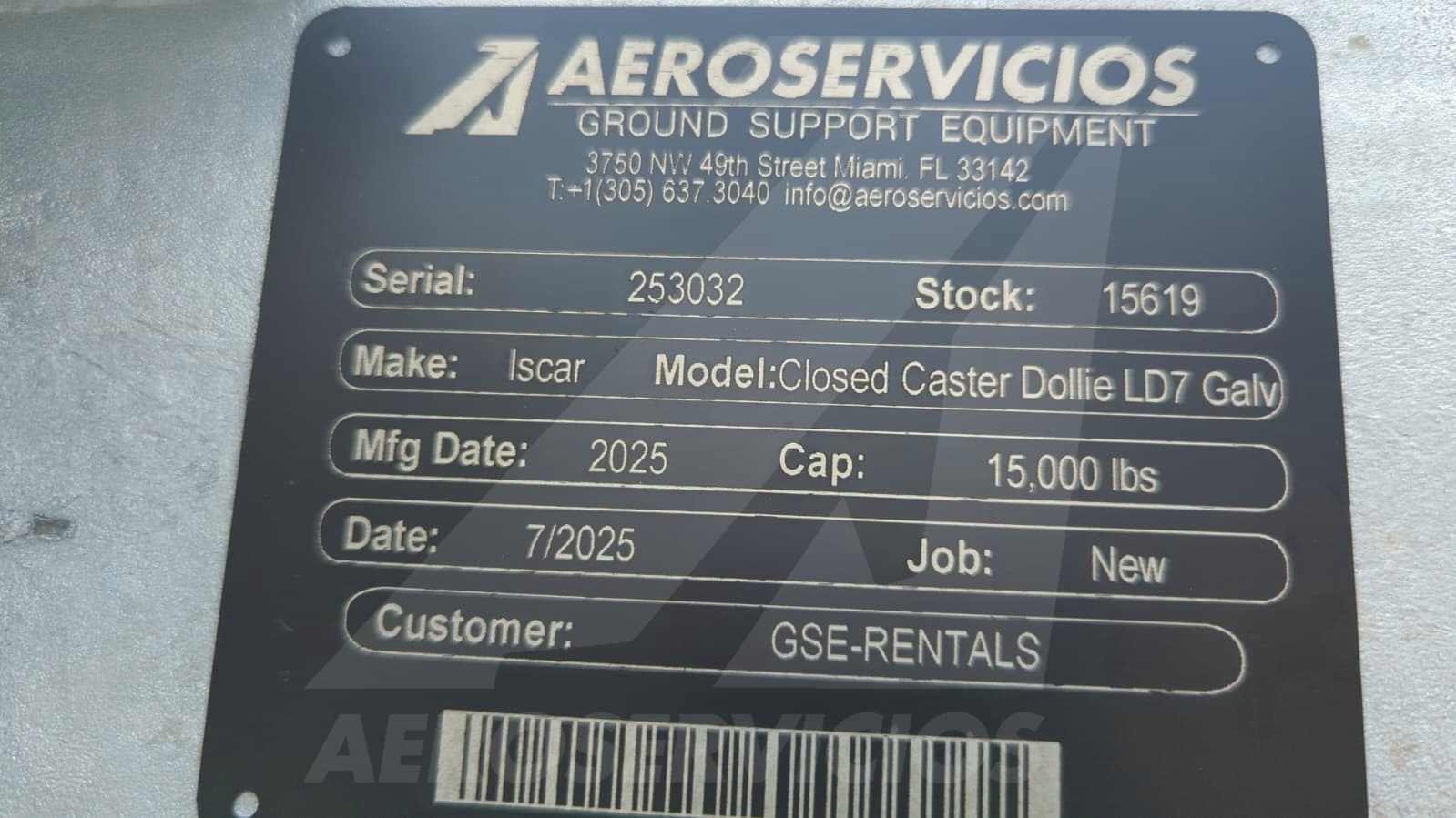 Dollies LD7 Iscar 2025