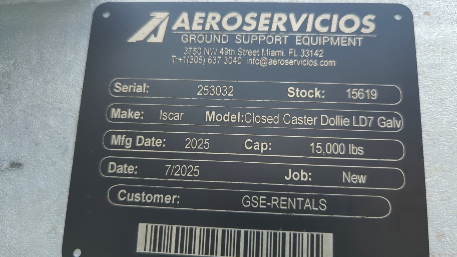 Dollies LD7 Iscar 2025