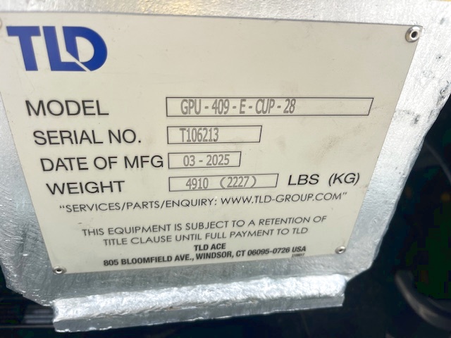 Ground Power Unit TLD GPU 409-E-CUP + 28.5 VDC Tier 4F