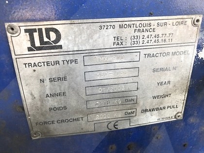 Baggage Tractor TLD TMX-20