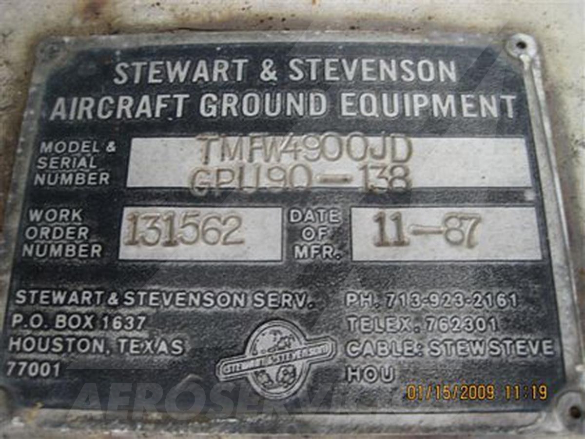 1987 Stewart & Stevenson TMFW-4900JD