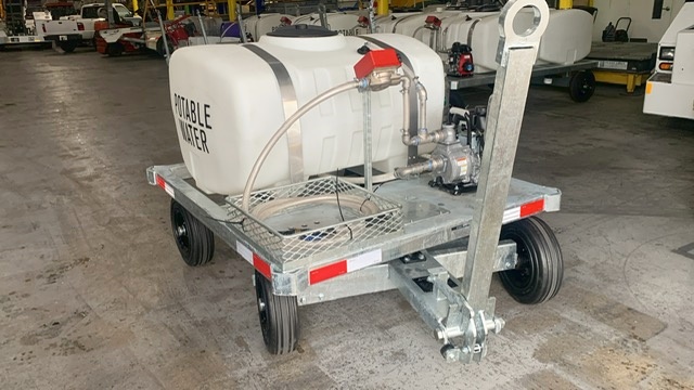 Potable Water Service Cart STD-PC-155 Galvanized