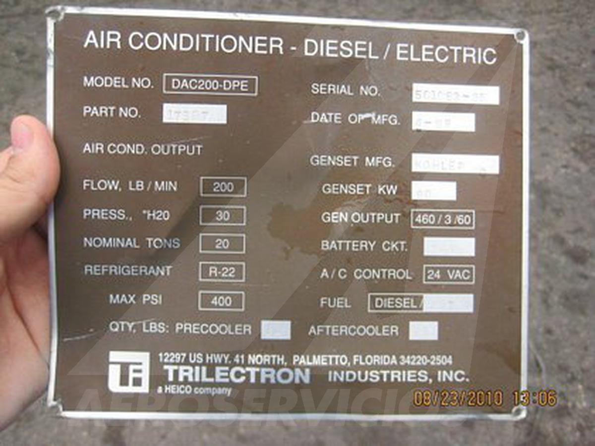 1998 Trilectron DAC200-DPE + Heater