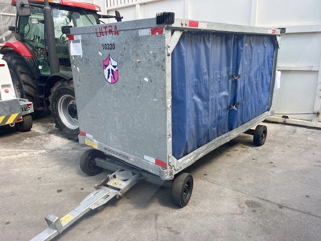 Baggage Carts Closed Iscar BCL-8 Galvanized 2020