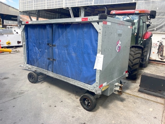 Baggage Carts Closed Iscar BCL-8 Galvanized 2020