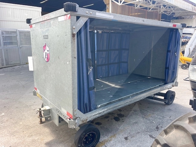 Baggage Carts Closed Iscar BCL-8 Galvanized 2020