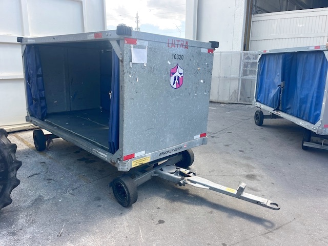 Baggage Carts Closed Iscar BCL-8 Galvanized 2020