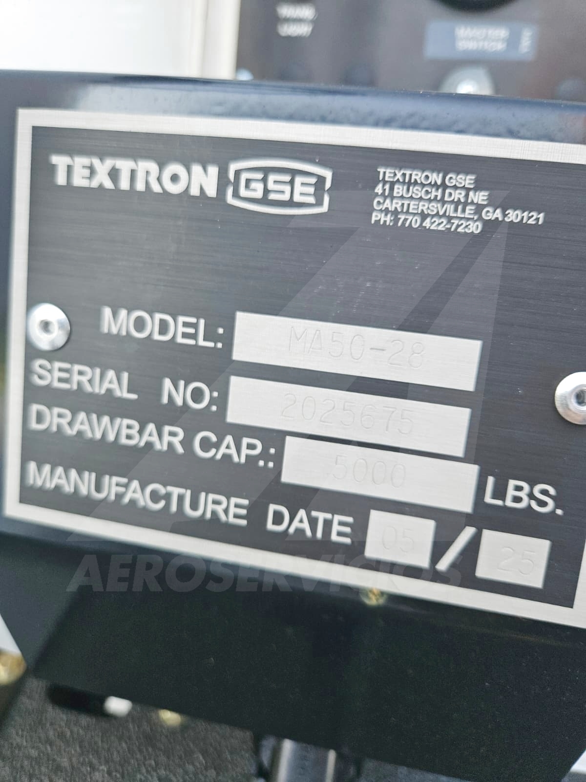 Baggage Tractor Tug MA50-28 2025