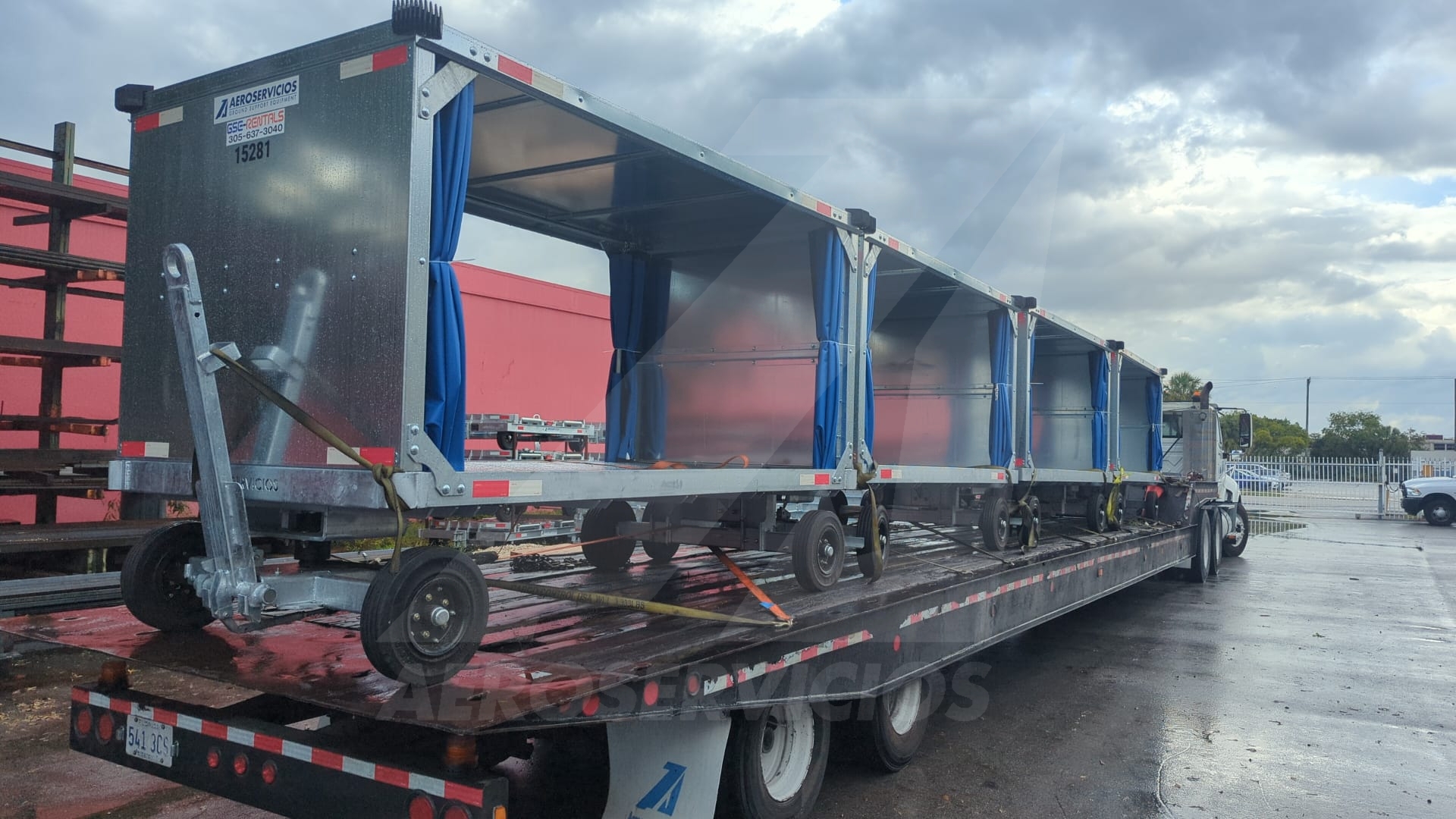 Baggage Carts Closed Iscar BCL-8 Galvanized 2025