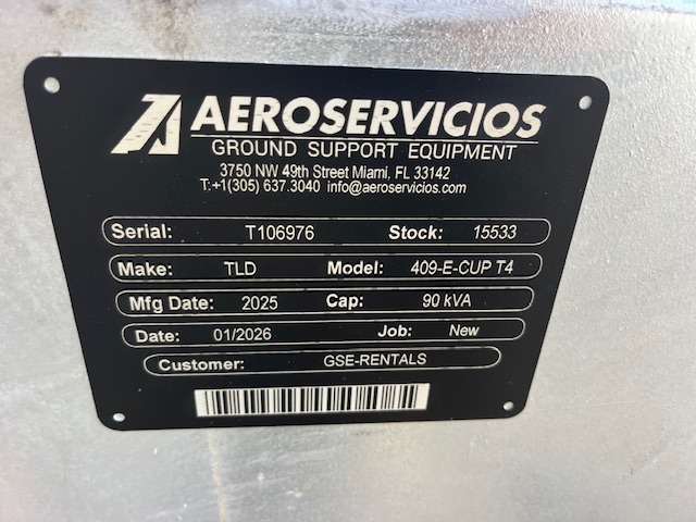 Ground Power Unit TLD GPU 409-E-CUP