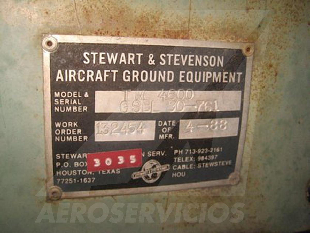 1988 Stewart & Stevenson TM 4600