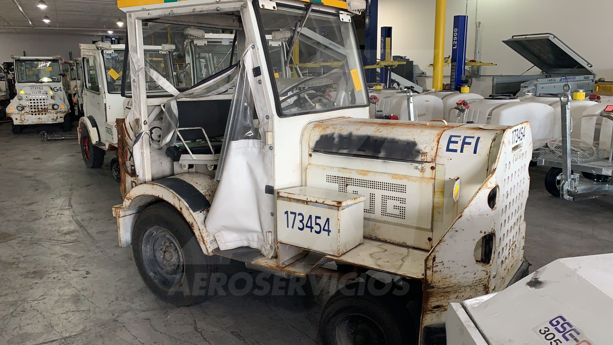 Baggage Tractor Tug MA-30/40 Cab