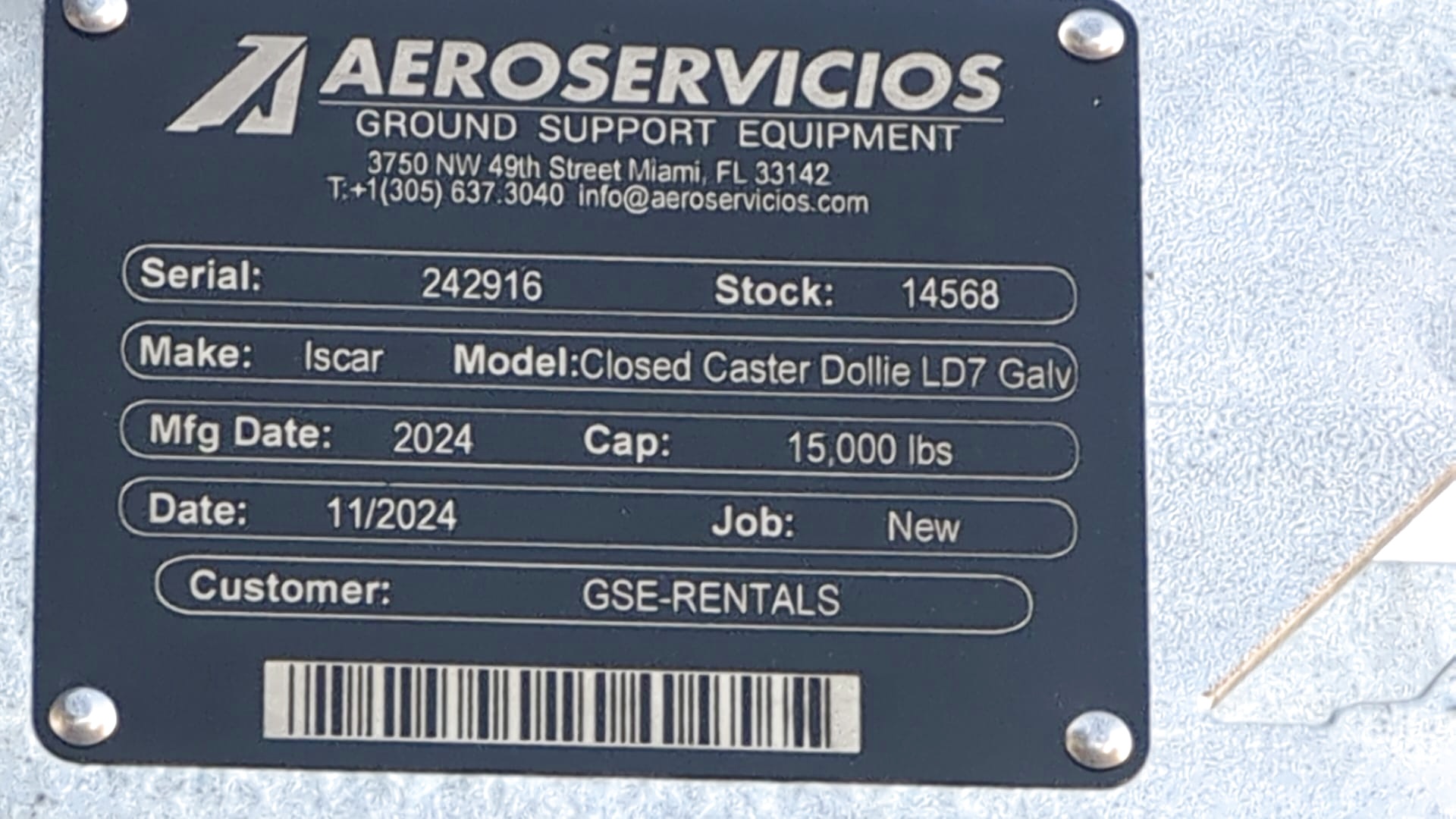 Dollies LD7 Iscar 2024