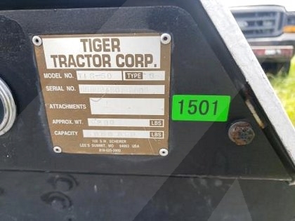 1998 Tiger Tractor Corp. TIG-50