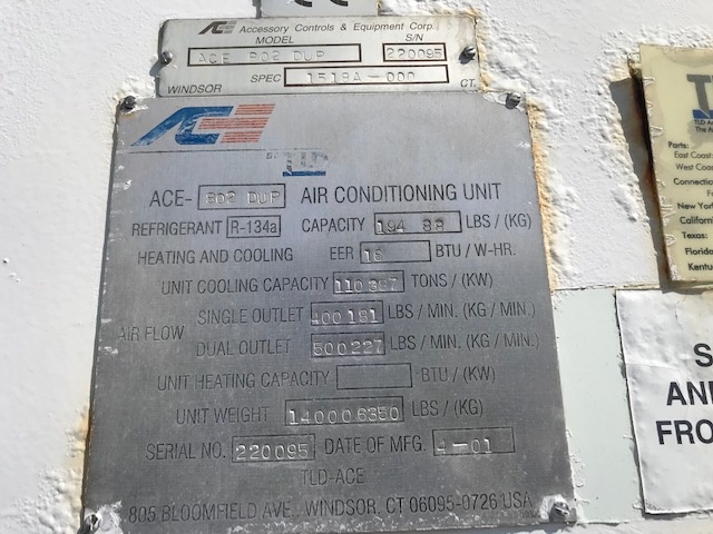 Air Conditioning TLD ACU-802-DUP