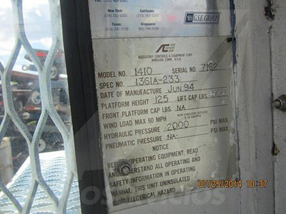 Lavatory Truck ACE 1410-5030