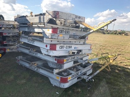 Dollies LD3 Wasp A231068D Closed Caster- LD1, LD2 and LD3