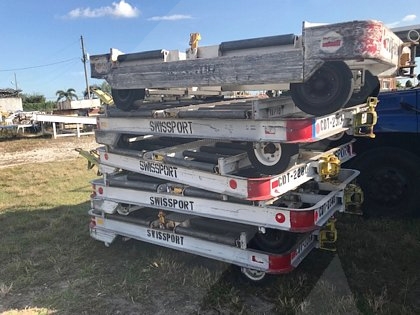 Dollies LD3 Wasp A231068D Closed Caster- LD1, LD2 and LD3