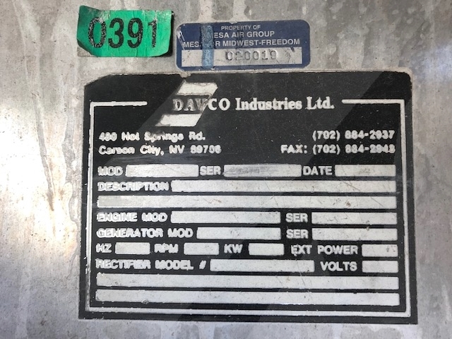 Air Conditioning Unit Davco Industries 20TDEH + Heater