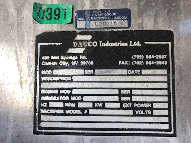 Air Conditioning Unit Davco Industries 20TDEH + Heater