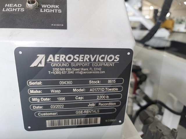 Towable Belt Loader Wasp A01771D