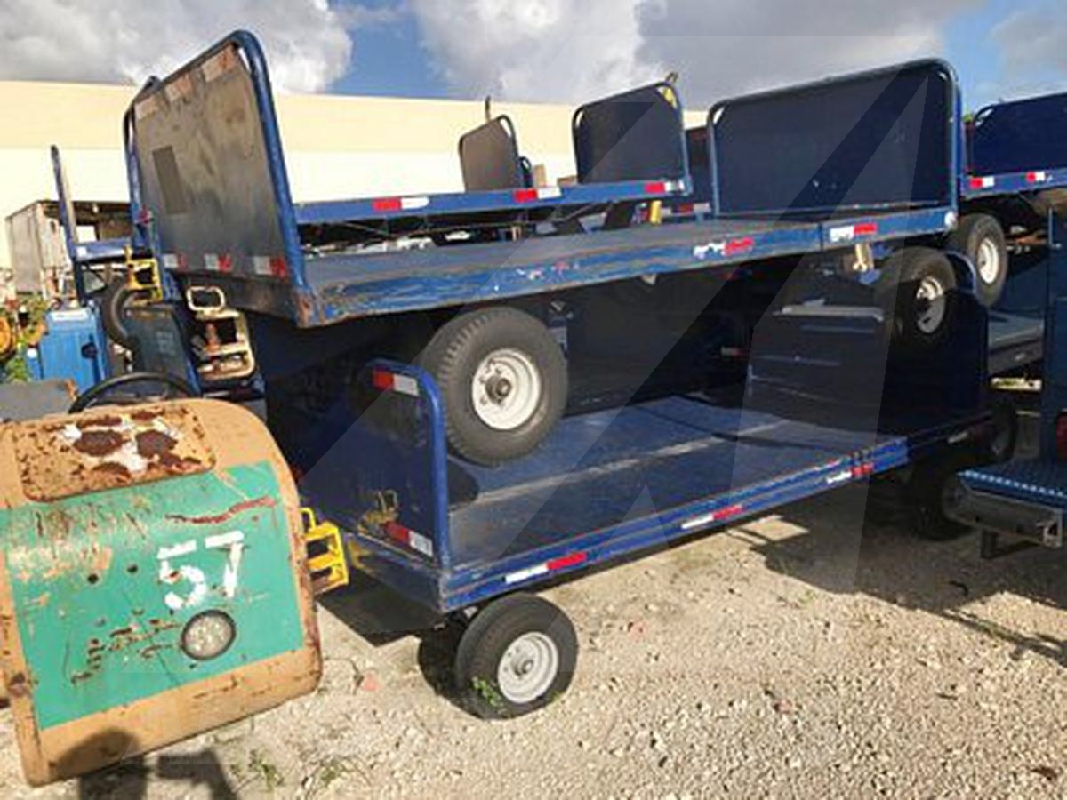 Baggage Cart Open - Wollard