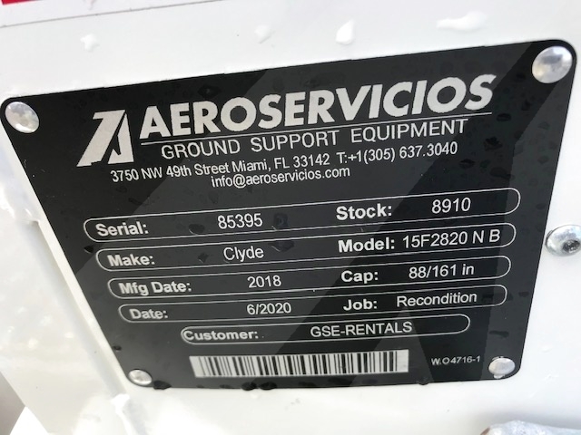 Narrow Body Passenger Stair Clyde 15F2820 - 88/161 in