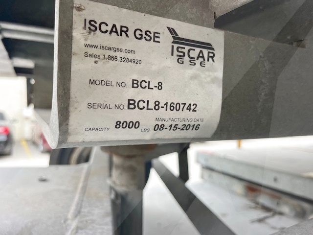 Baggage Carts Closed Iscar BCL-8 Galvanized