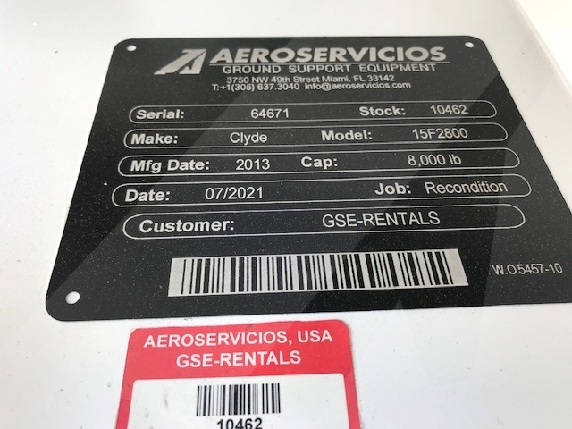 Baggage Cart Clyde 15F2800