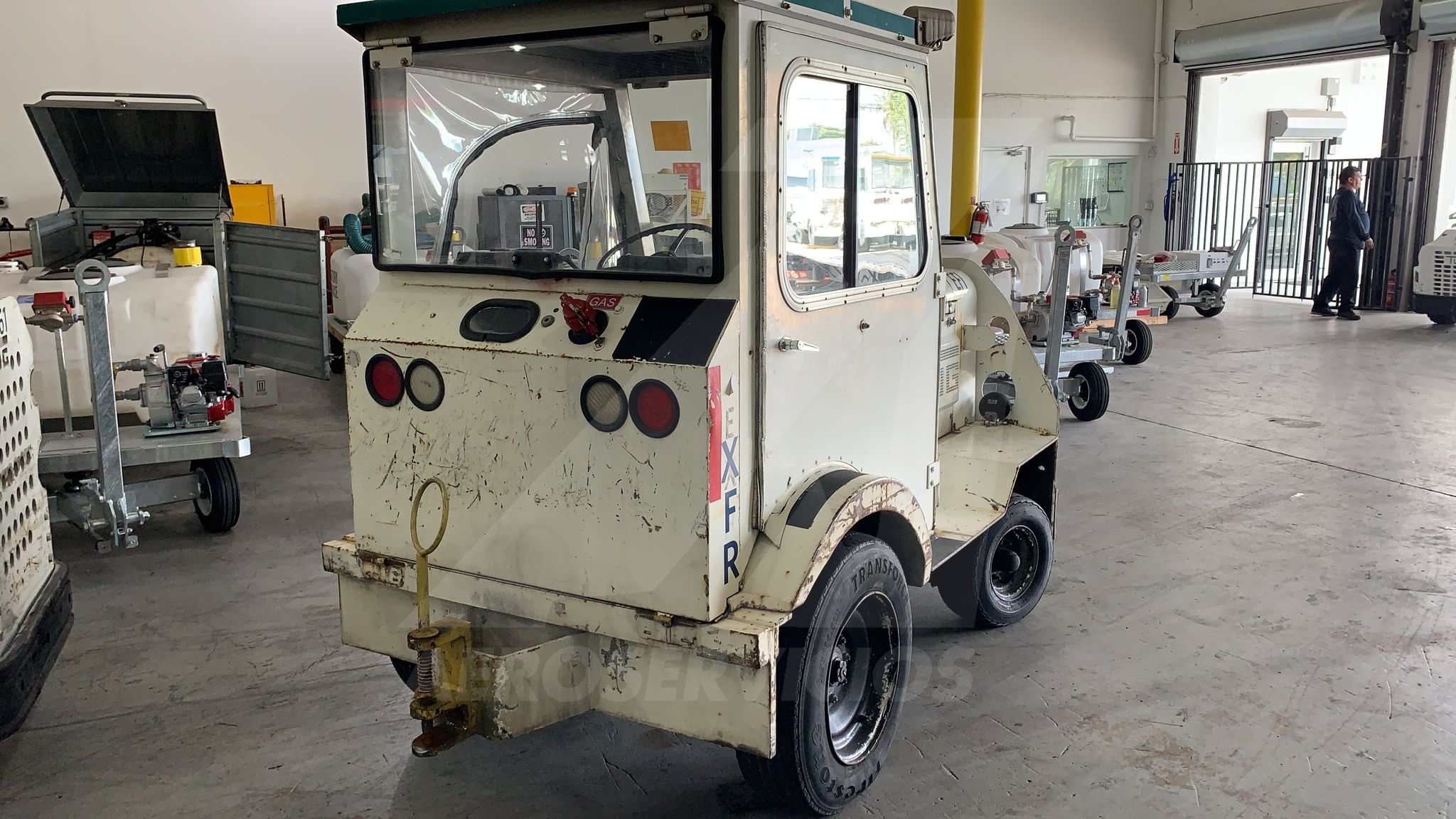 Baggage Tractor Tug MA-30/40 Cab