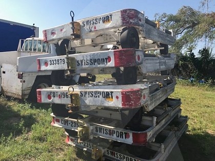 Dollies LD3 Wasp A231068D Closed Caster- LD1, LD2 and LD3