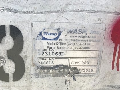 Dollies LD3 Wasp A231068D Closed Caster- LD1, LD2 and LD3