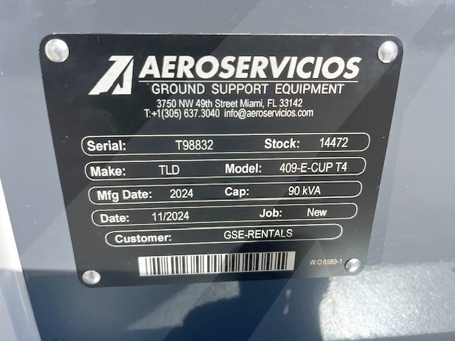 Ground Power Unit TLD GPU 409-E-CUP