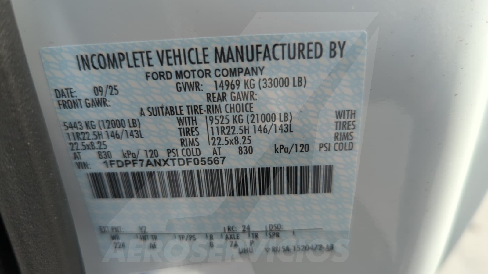 Truck Chassis Ford F-750 2026