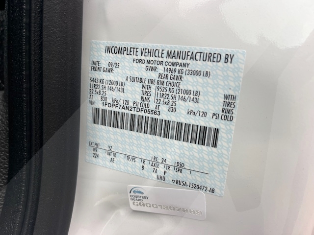 Truck Chassis Ford F-750 2026