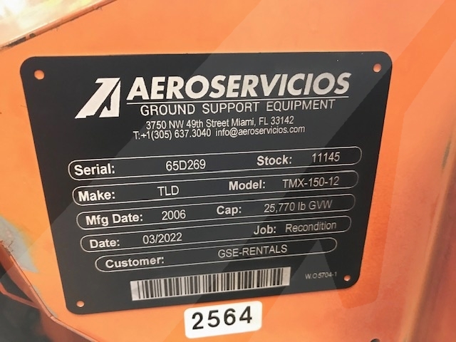 Push Back Tractor TLD TMX-150-12