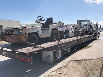 Baggage Tractor Toyota 02-TD23D