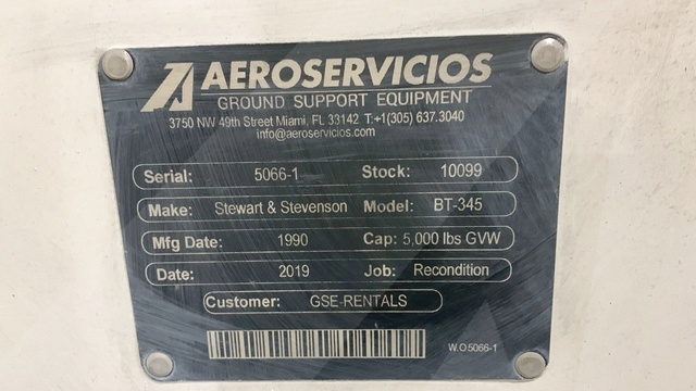 Baggage Tractor S&S BT-345