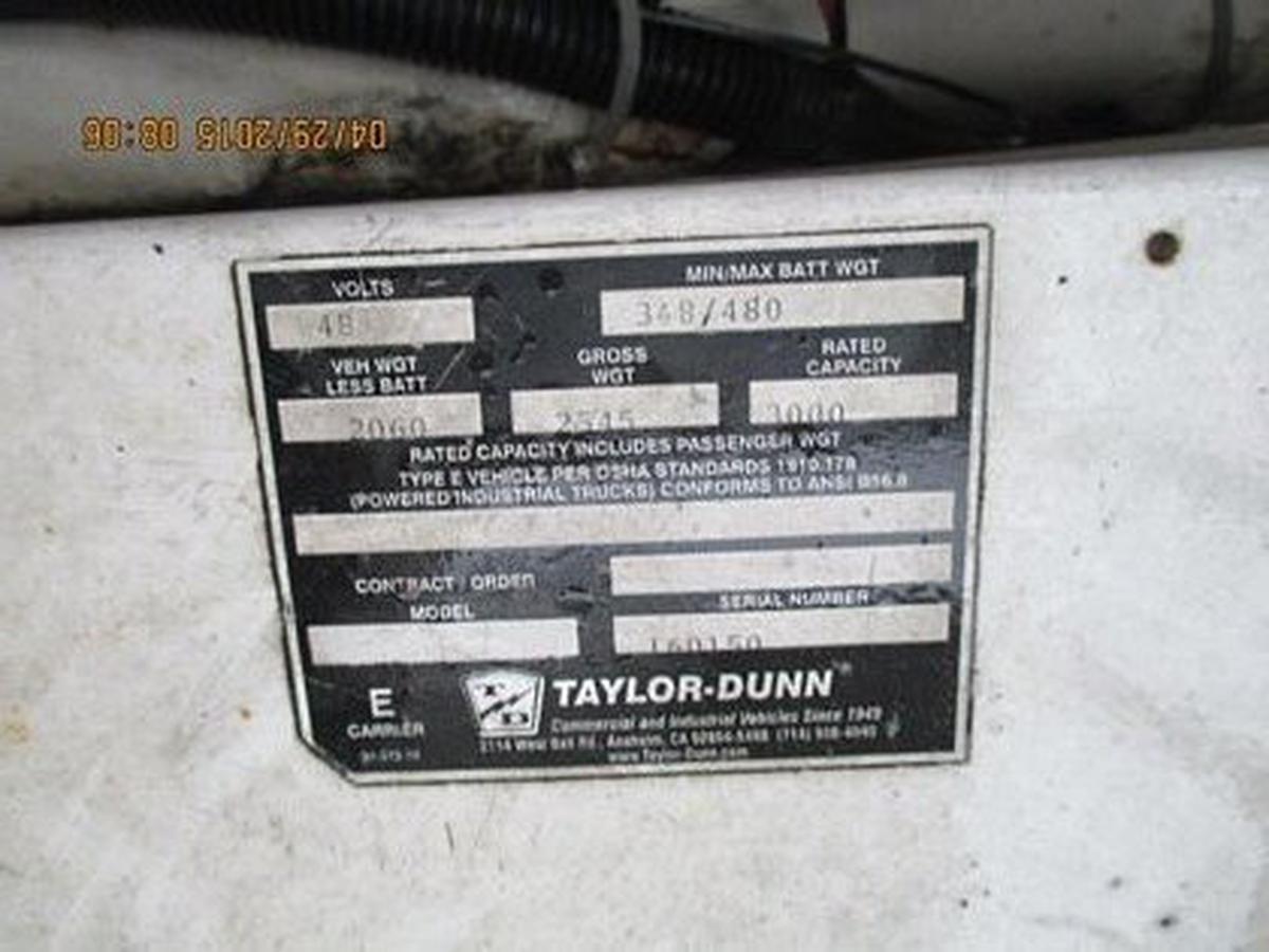 2004 Taylor-Dunn B2-48-TT