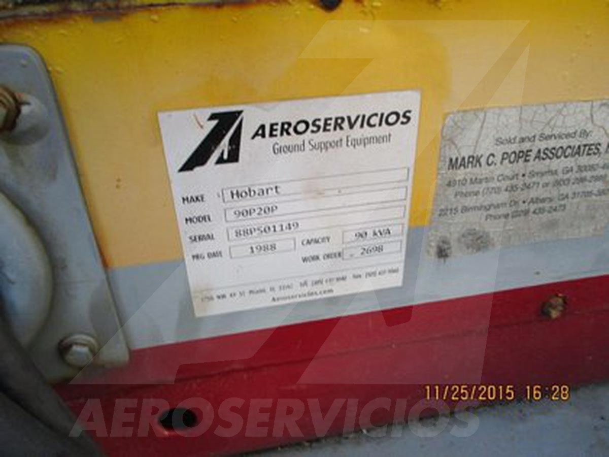 Ground Power Unit Hobart 90P20P